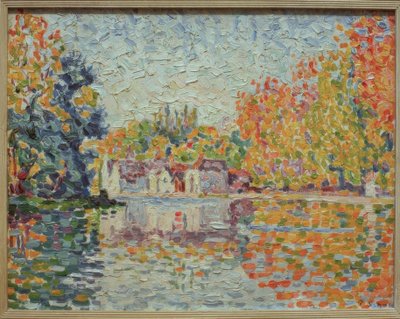 The Seine at Samois by Paul Signac